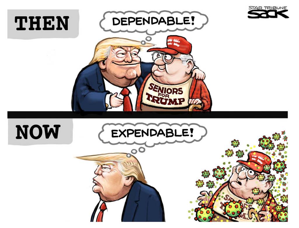 Editorial cartoons for Friday, May 15