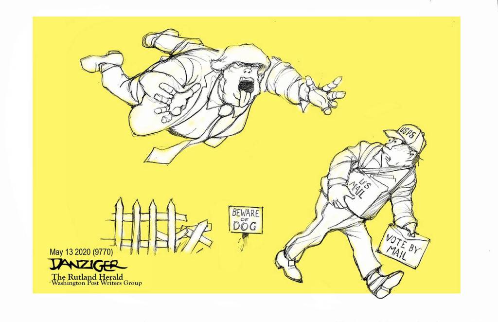 Editorial cartoons for Friday, May 15