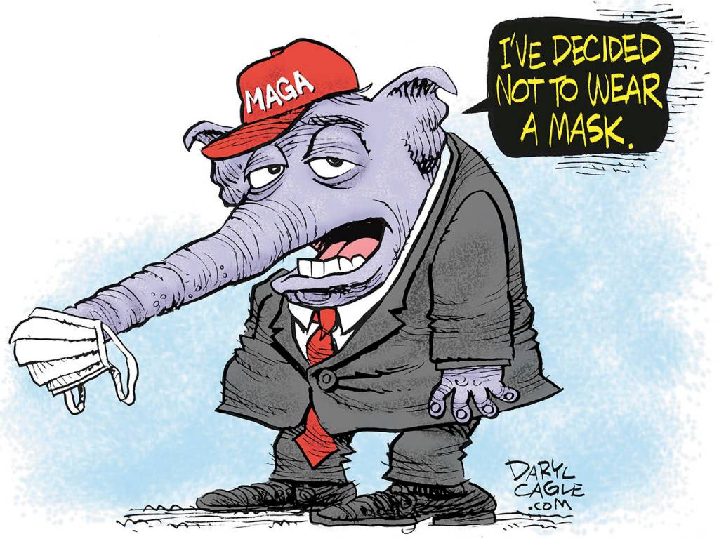 Editorial cartoons for Monday, May 18