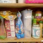 She reorganized the pantry to reduce food waste at home
