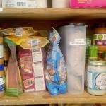 She reorganized the pantry to reduce food waste at home