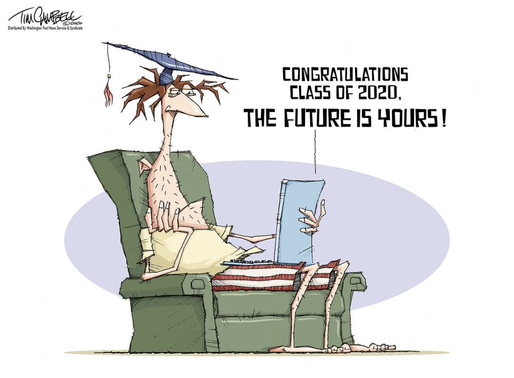 Editorial cartoons for Monday, May 25, Memorial Day