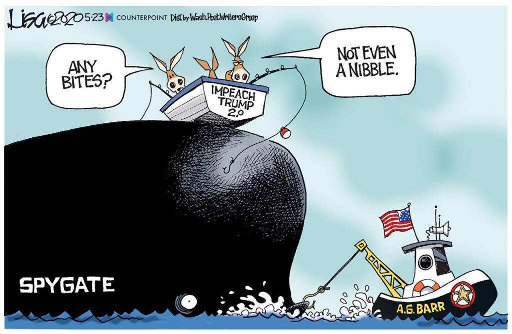 Editorial cartoons for Monday, May 25, Memorial Day