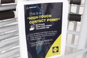 Boeing workers cope with the virus threat as layoffs loom