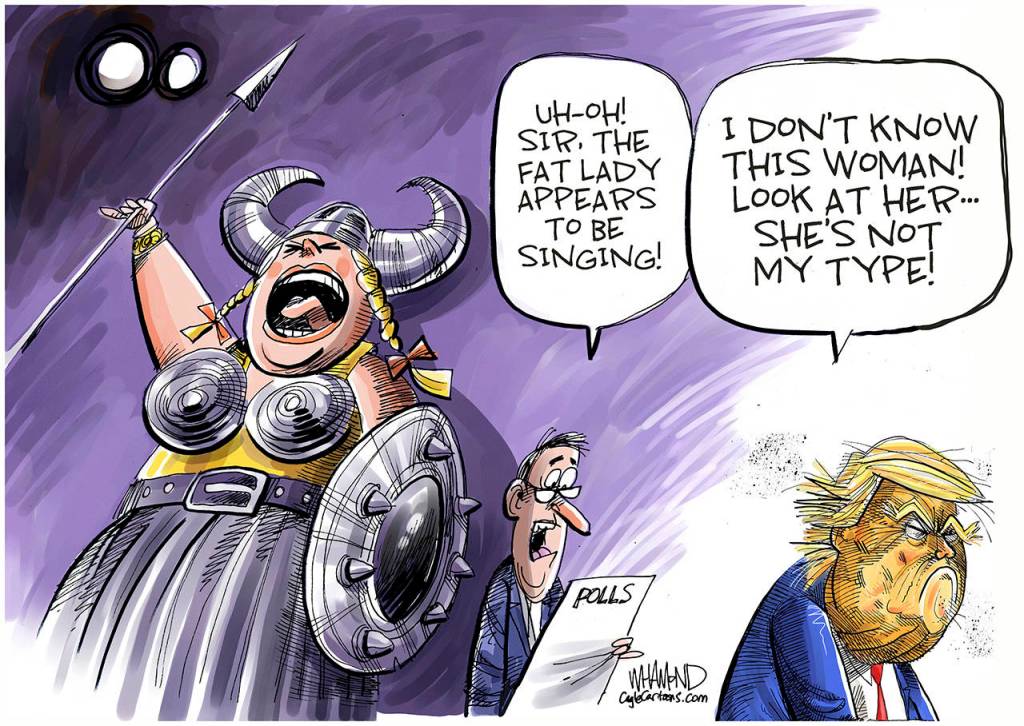 Editorial cartoons for Thursday, May 28