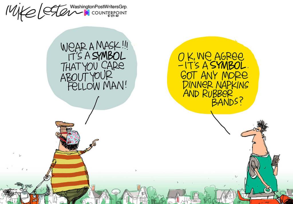 Editorial cartoons for Thursday, May 28