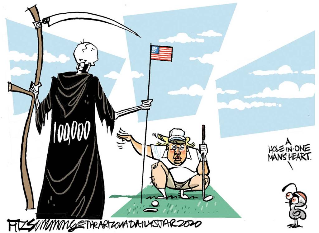 Editorial cartoons for Thursday, May 28