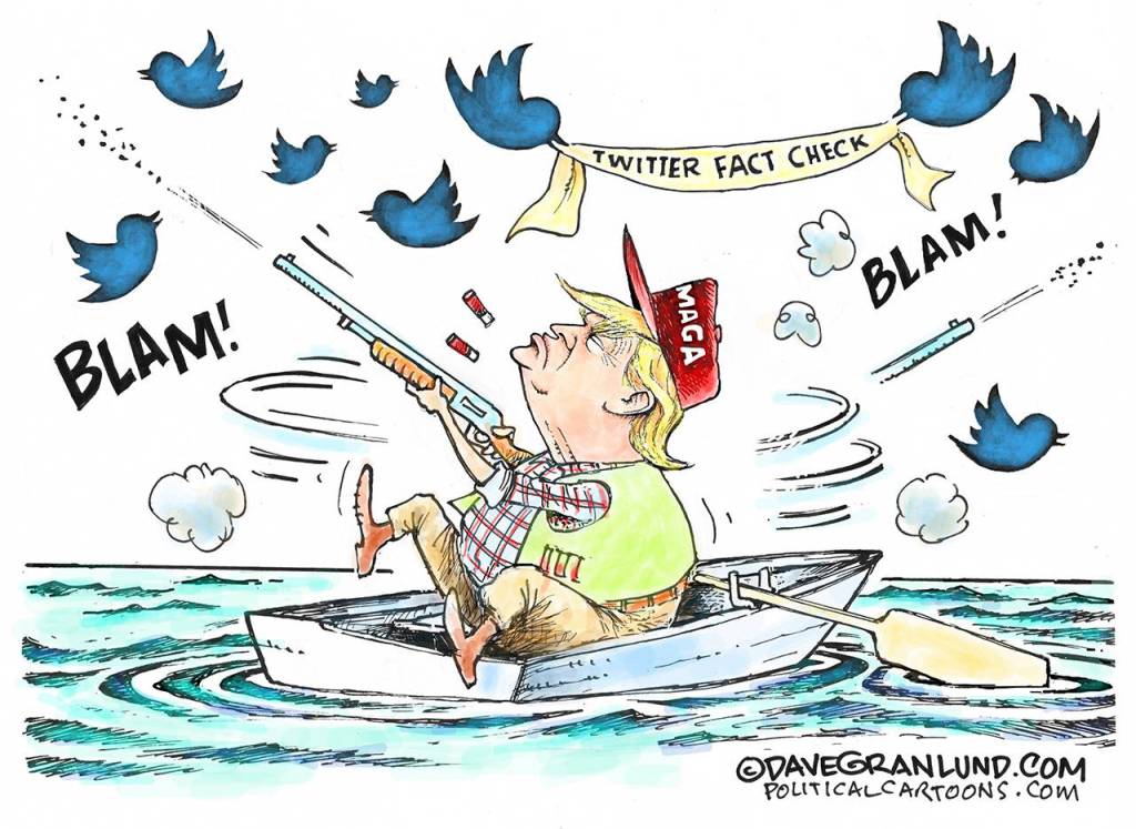 Editorial cartoons for Saturday, May 30