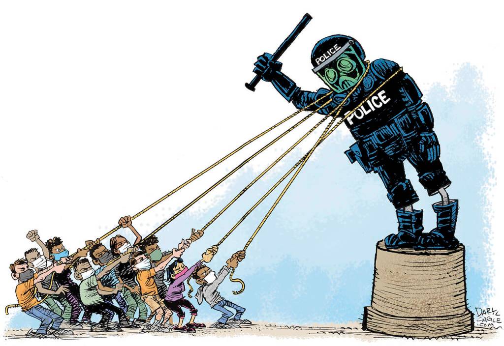 Editorial cartoons for Wednesday, June 3