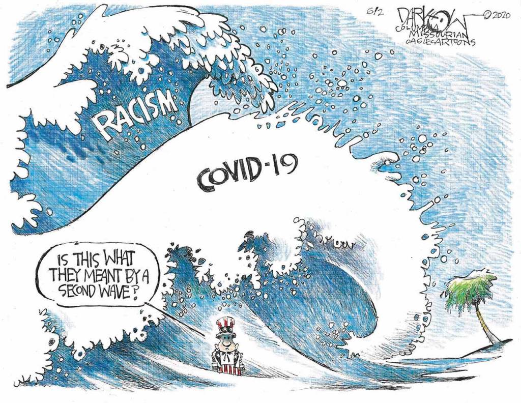 Editorial cartoons for Wednesday, June 3