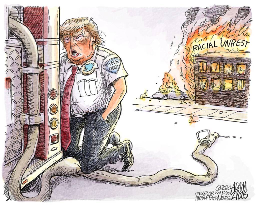 Editorial cartoons for Friday, June 5