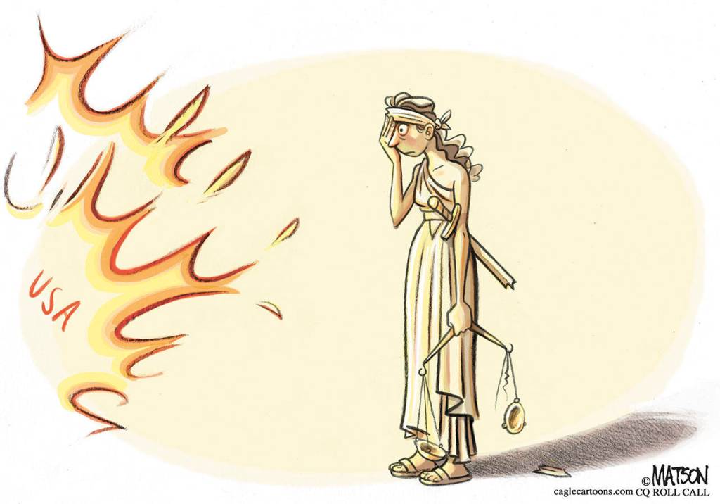 Editorial cartoons for Friday, June 5