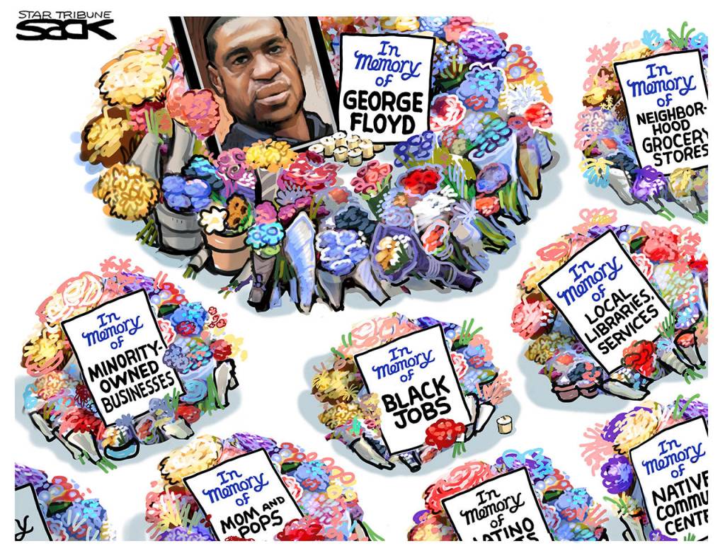 Editorial cartoons for Friday, June 5