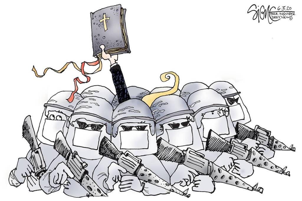 Editorial cartoons for Friday, June 5