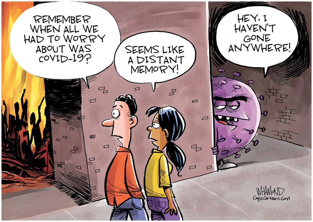 Editorial cartoons for Tuesday, June 9