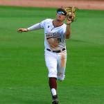 The Mariners selected Texas A&M outfielder Zach DeLoach in the second round of the MLB draft on Thursday. (AP Photo/Butch Dill)