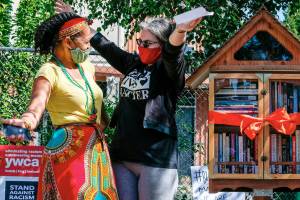 Black authors, racial justice focus of YWCA’s little library