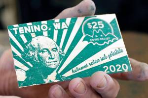 Tenino merchants are taking wooden nickles during pandemic