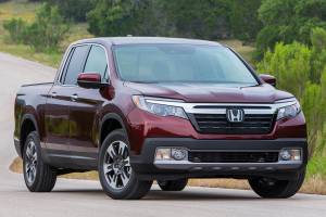 2020 Honda Ridgeline midsize pickup truck is a party animal