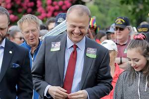 Eyman is in the voter guide after removing Inslee reference
