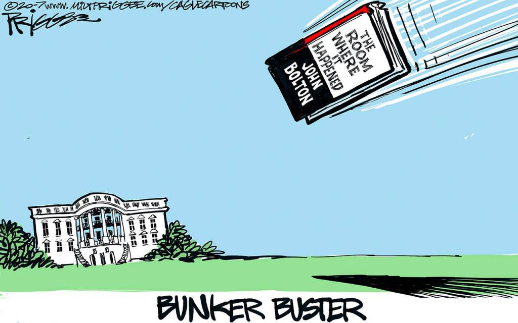 Editorial cartoons for Wednesday, June 24