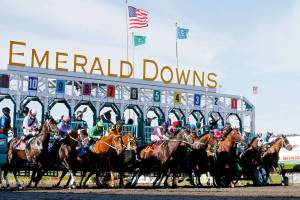Emerald Downs set to open racing season with no fans
