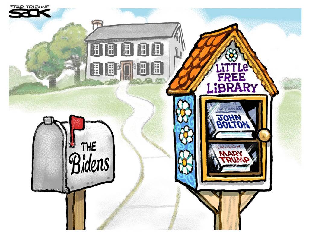 Editorial cartoons for Friday, June 26