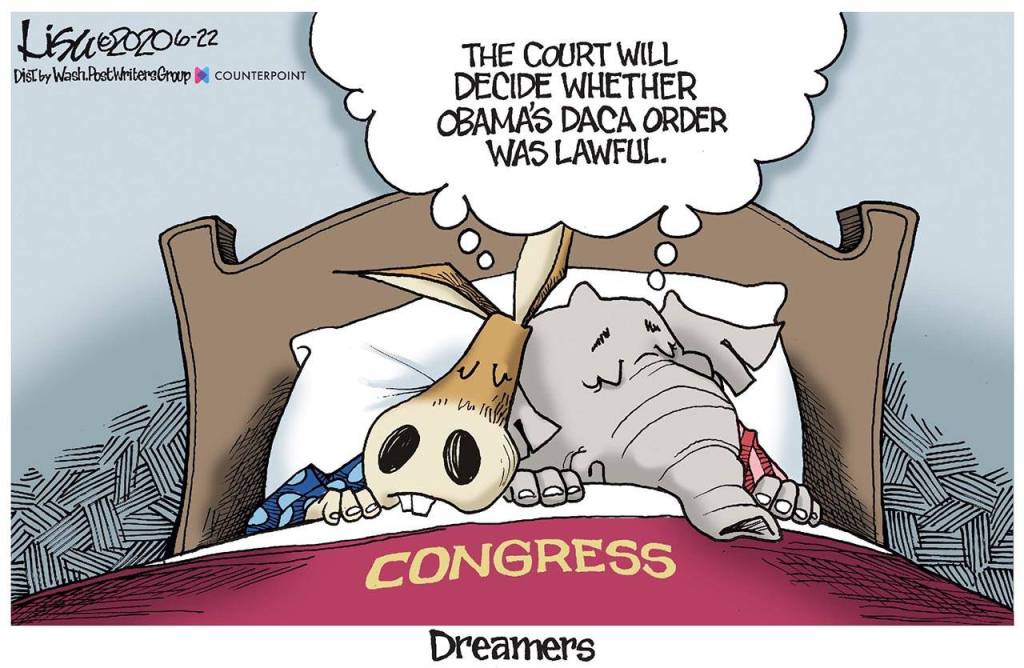 Editorial cartoons for Friday, June 26