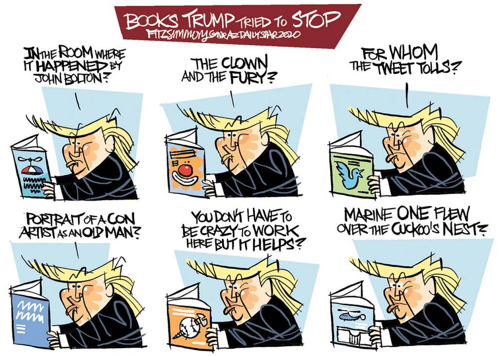 Editorial cartoons for Friday, June 26