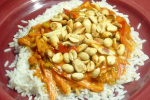 Flavorful rice dish inspired by cookbook of Pakistani cuisine