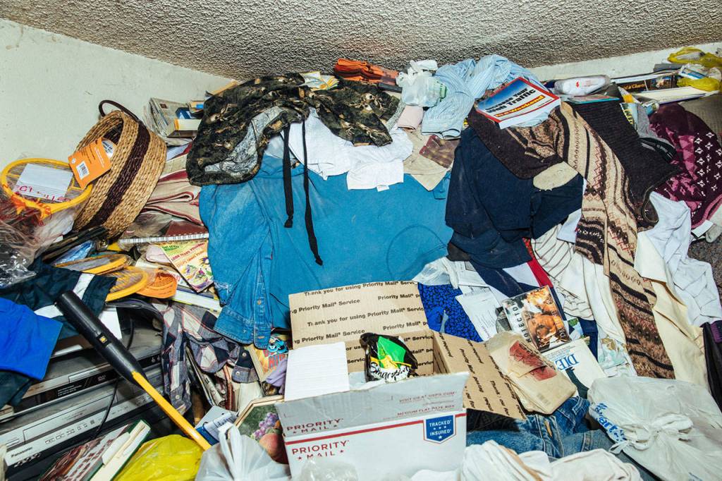 Scene from Hoarders. (A&E Network)