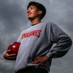Marysville Pilchuck soccer player Edgar Martinez plans to continue his career at Everett Community College. (Kevin Clark / The Herald)