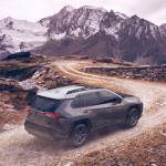 The specially tuned suspension of the 2020 Toyota RAV4 TRD Off-Road provides better control and less jarring off-road as well as on the highway. (Toyota)