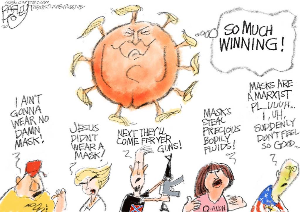 Editorial cartoons for Saturday, July 4, Independence Day