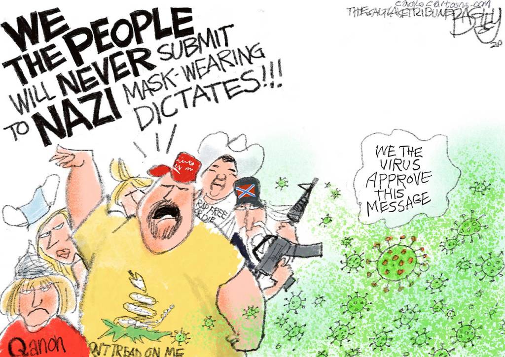 Editorial cartoons for Wednesday, July 8