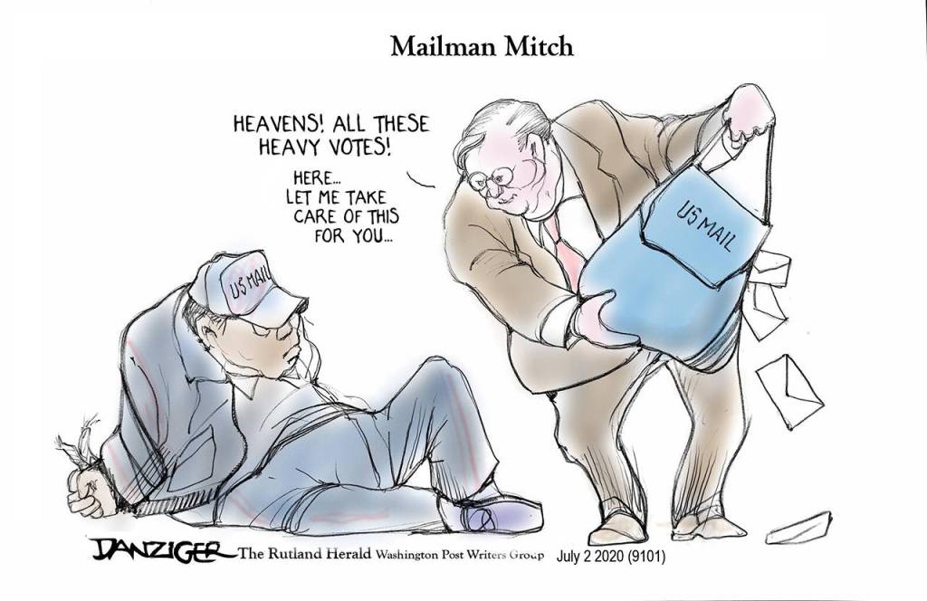 Editorial cartoons for Wednesday, July 8