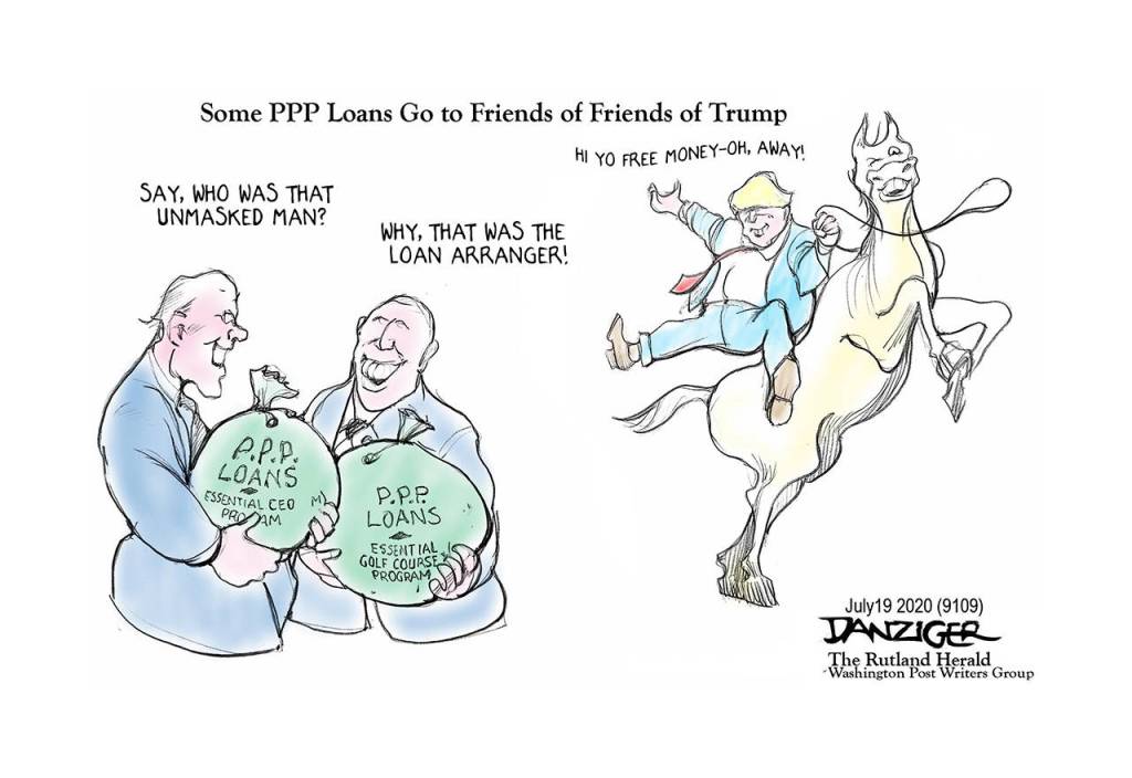 Editorial cartoons for Thursday, July 16