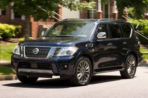 2020 Nissan Armada has V8 power with a gentle, quiet ride