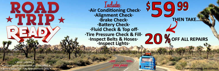 Get your wheels roadtrip-ready for your summer staycation