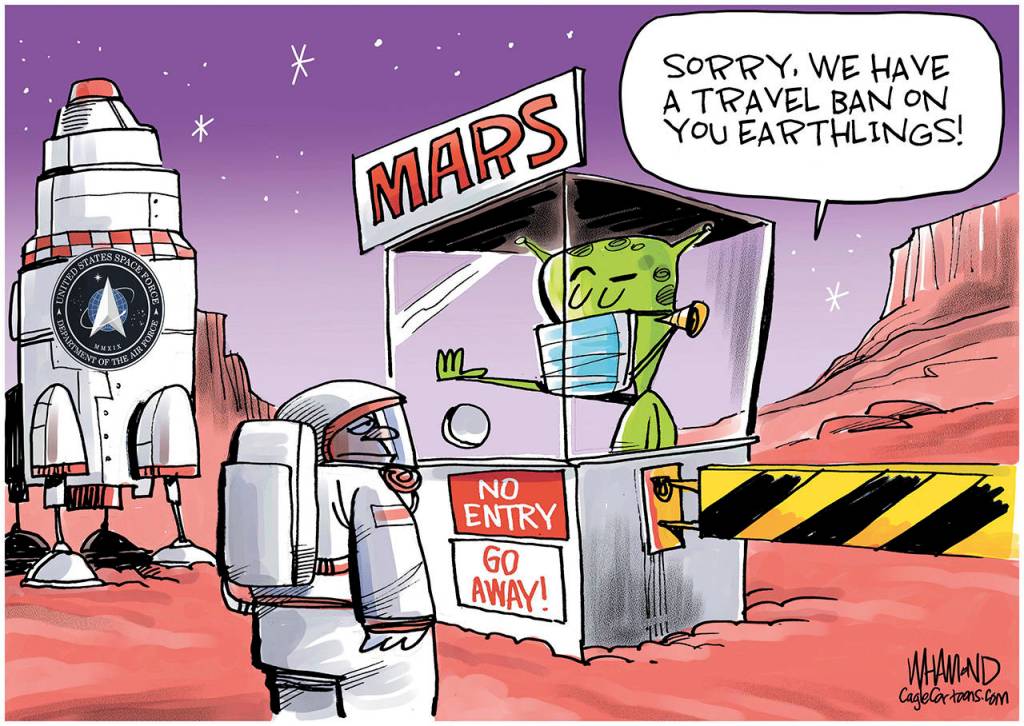Editorial cartoons for Tuesday, July 22