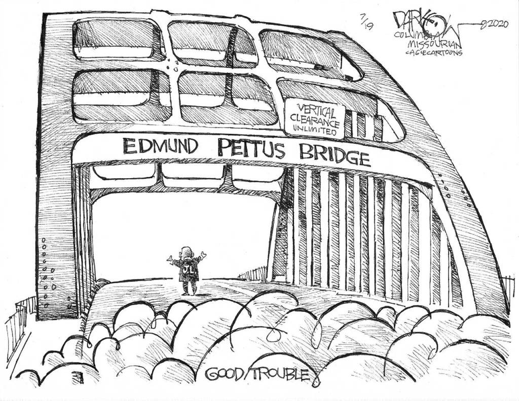 Editorial cartoons for Tuesday, July 22