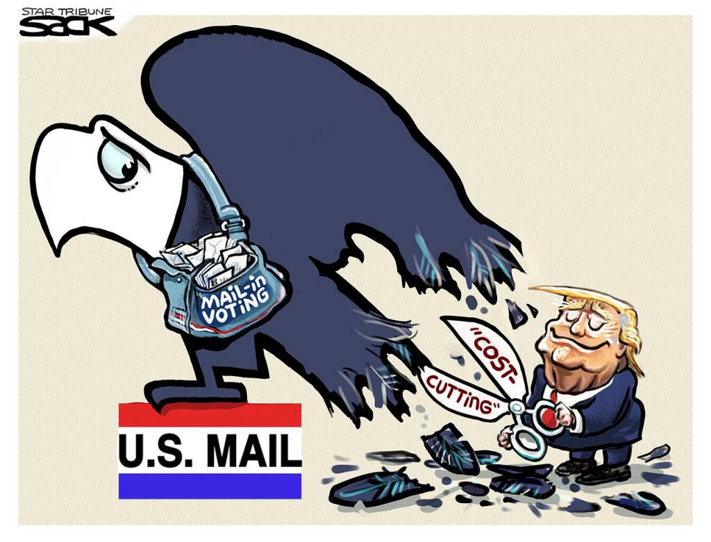 Editorial cartoons for Tuesday, July 22