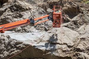 Reopening of Highway 20 after rockslide set for early August