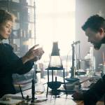 Rosamund Pike as Marie Curie and Sam Riley as Pierre Curie in a scene from Radioactive, a biopic about the scientist who discovered radium. (Amazon)