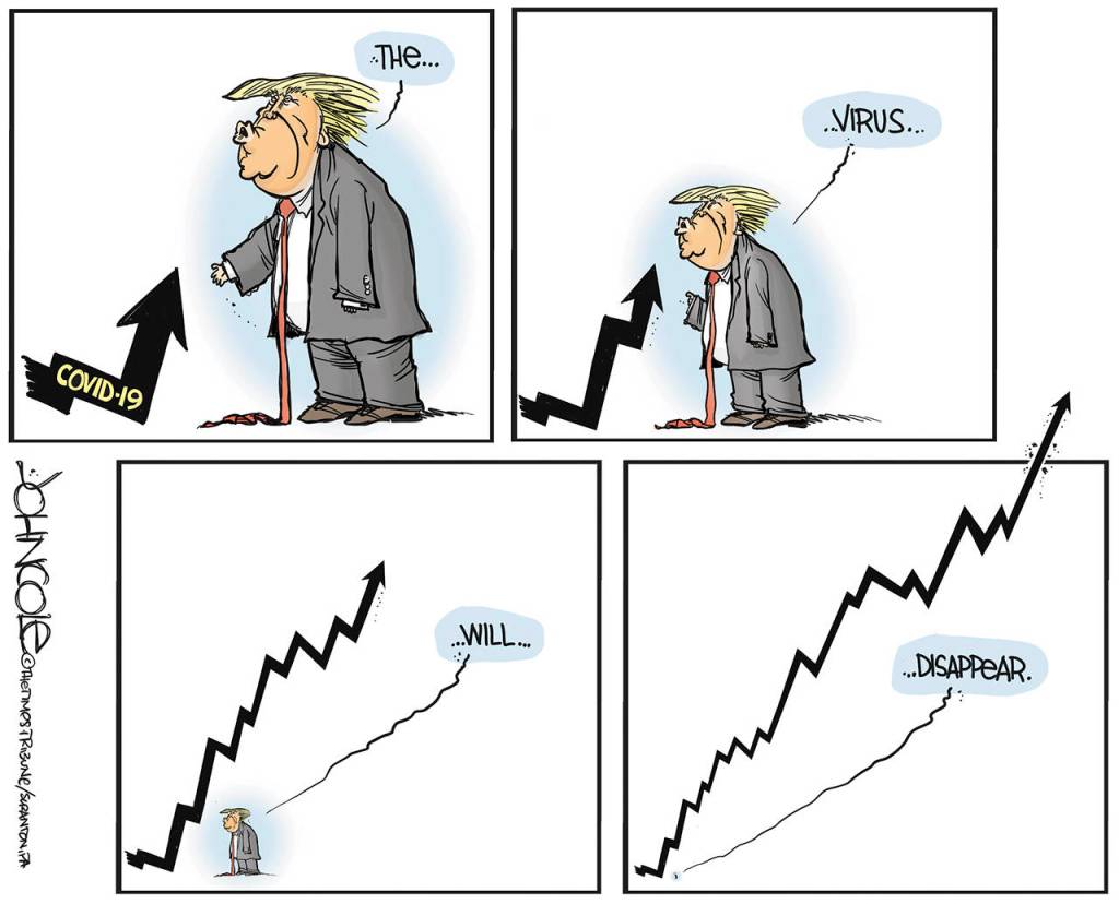 Editorial cartoons for Sunday, July 26