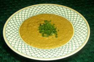 Creamy veggie soup a summer dish without the heavy cream