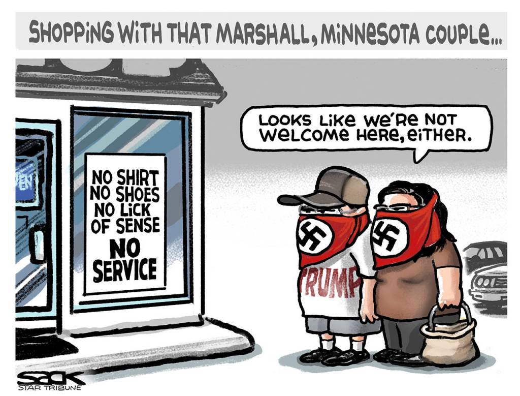 Editorial cartoons for Thursday, July 30