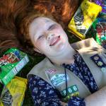 She’s the champion seller of Girl Scout cookies	— again