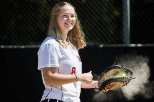 Mountlake Terrace softball player Jamie Bingaman