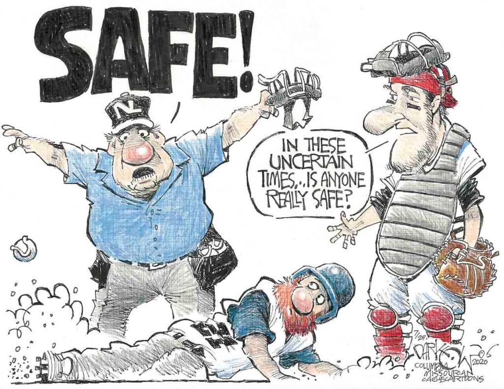 Editorial cartoons for Saturday, Aug. 1